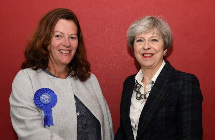 Sheila Low & Theresa May