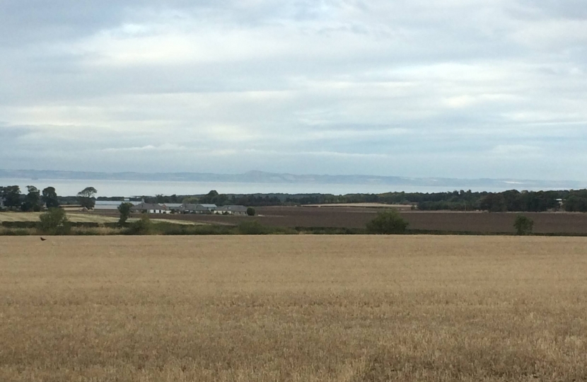 A view across East Lothian