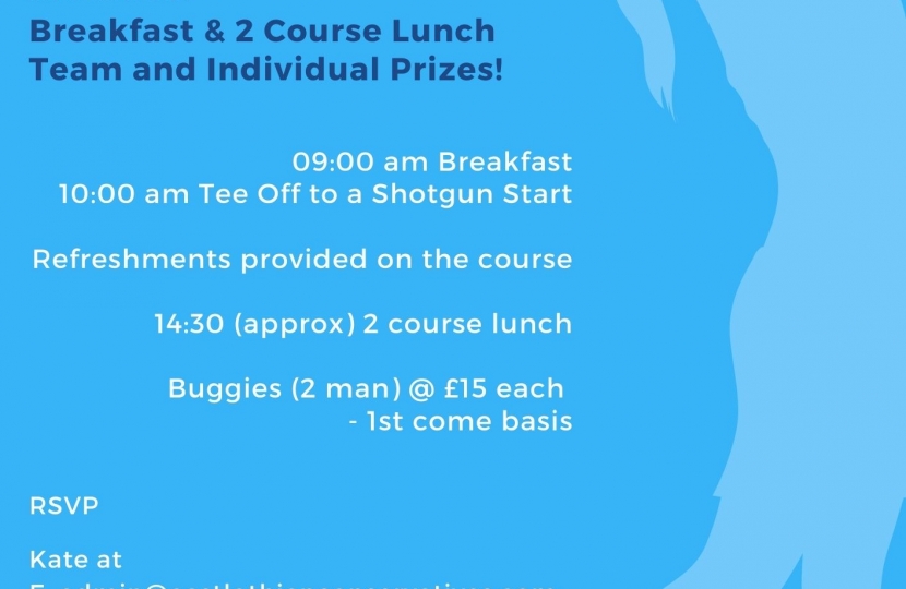 £260/ team or £65 / individual. Breakfast 7 2 course lunch included. 