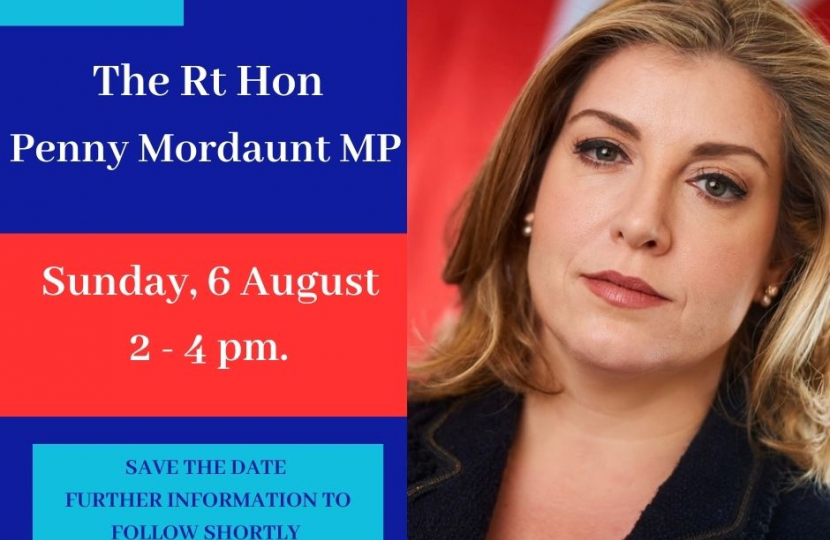 The Rt Hon Penny Mordaunt Event 