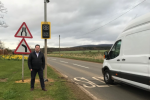 Councillor Craig Hoy Speed Limit Sign