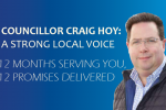 Craig Hoy, Councillor, Haddington