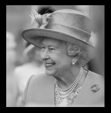 In condolence of Elizabeth II